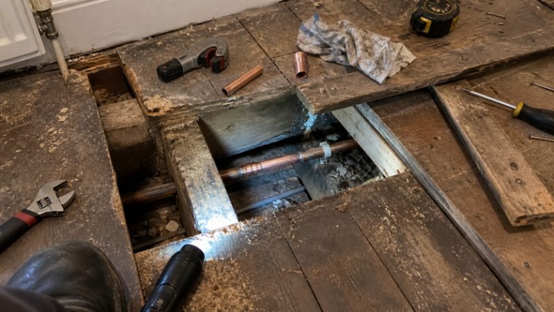 Burst Pipe Repair in Portsmouth